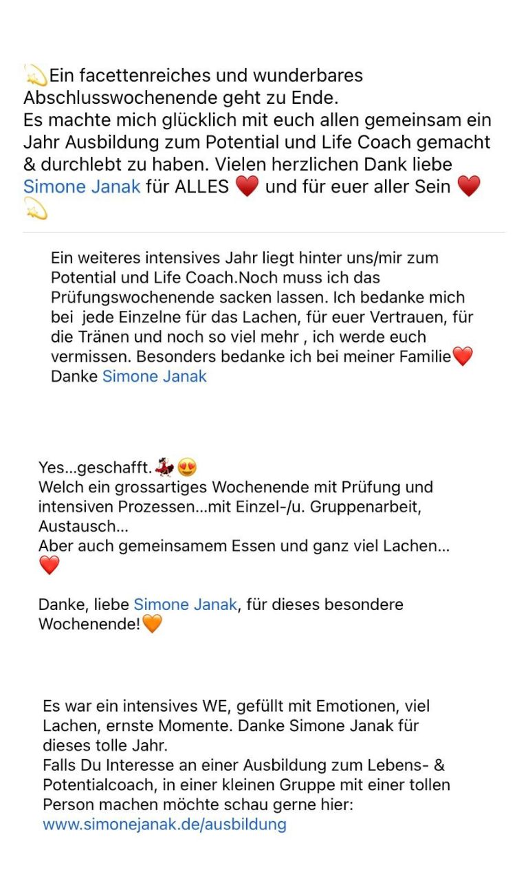 Testimonial Ausbildung