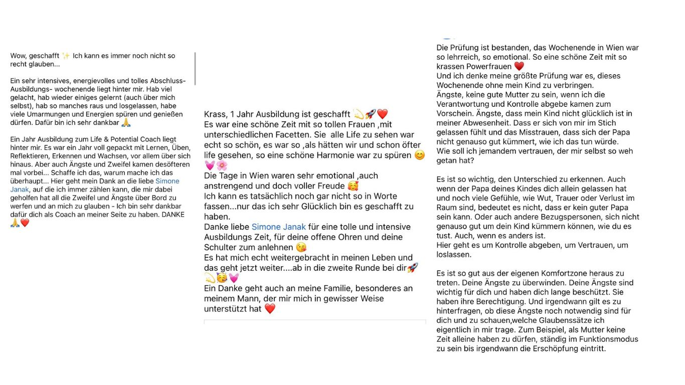 Testimonial Ausbildung